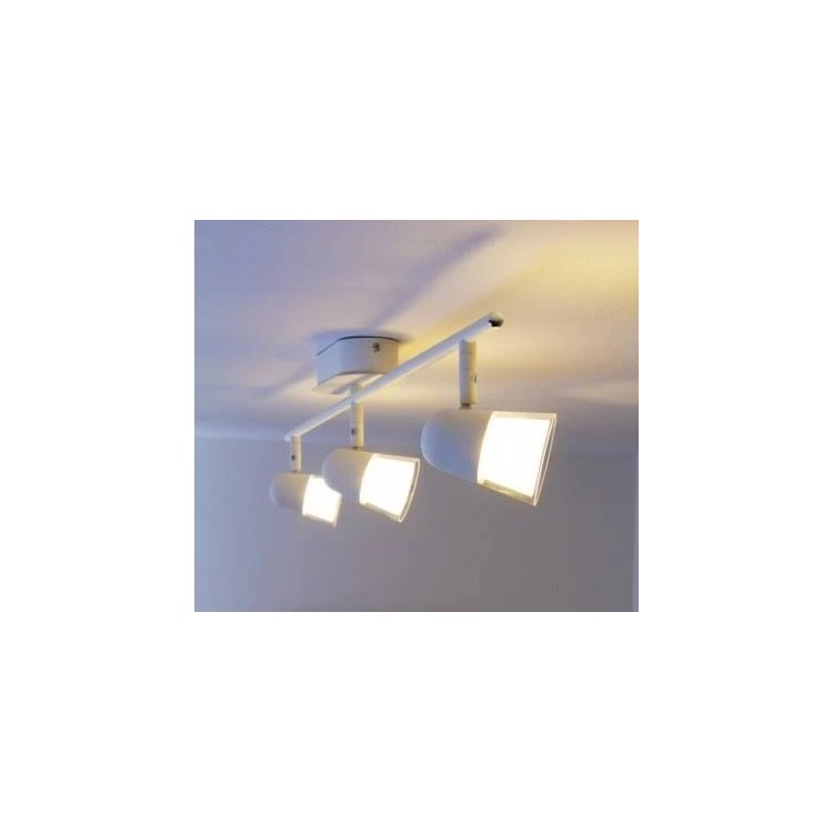 Plafonnier Blanc Arles, LED Intégrée, 3x 3W, IP20, 230V, Classe I Plafonnier Blanc Arles, LED Intégrée, 3x 3W, IP20, 230V, Classe I