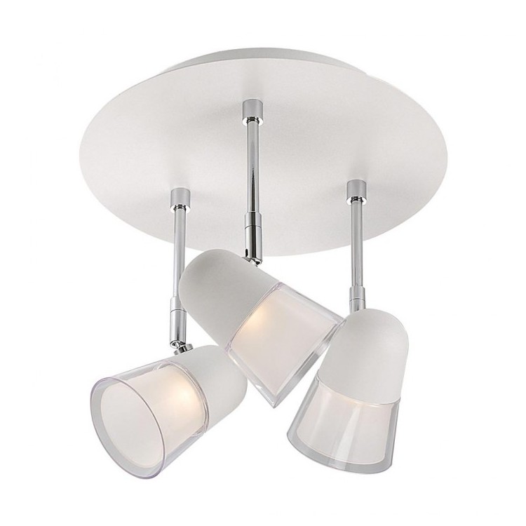 Plafonnier Blanc Arles, LED Intégrée, 3x 3W, IP20, 230V, Classe I Plafonnier Blanc Arles, LED Intégrée, 3x 3W, IP20, 230V, Classe I