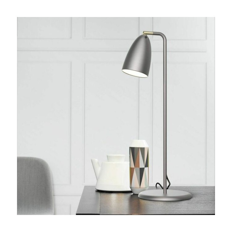 Lampe à poser Acier Brossé Nexus 10, Gu10, Max 6W, IP20, 230V, Classe II Lampe à poser Acier Brossé Nexus 10, Gu10, Max 6W, IP20, 230V, Classe II