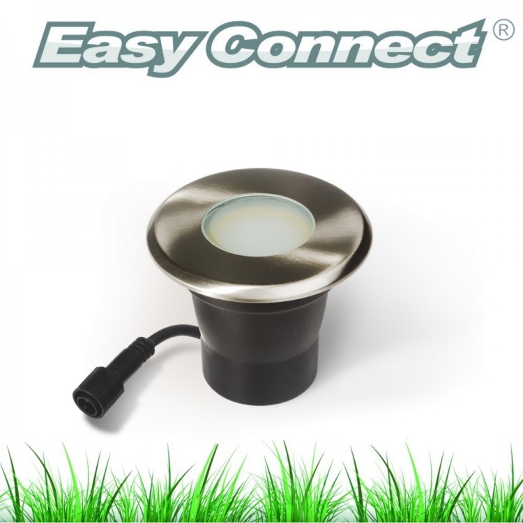 Encastré plancher rond Ø 12 cm (INOX 316L) - IP65/67 - MR20 - LED 4W - Warm Encastré plancher rond Ø 12 cm (INOX 316L) - IP65/67 - MR20 - LED 4W - Warm