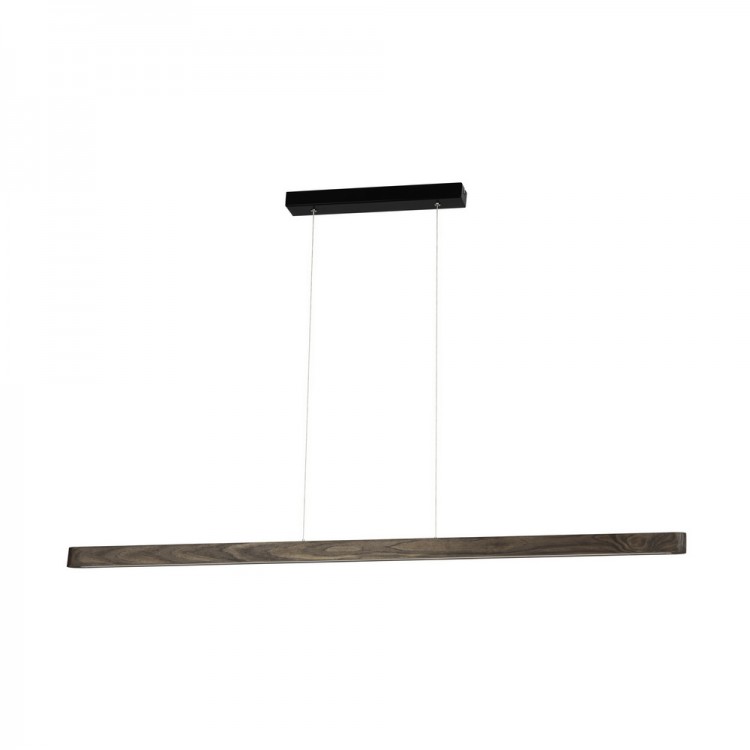 Suspension LED en Pin teinté Noyer, 12V intégré, 16W, FORESTIER Suspension LED en Pin teinté Noyer, 12V intégré, 16W, FORESTIER